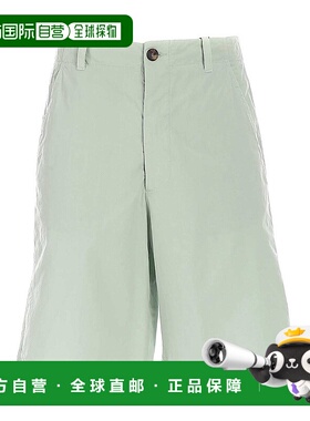 KENZO 男士短裤 FB55SH2959DF61 SS2021 绿色 Logo embroidery be