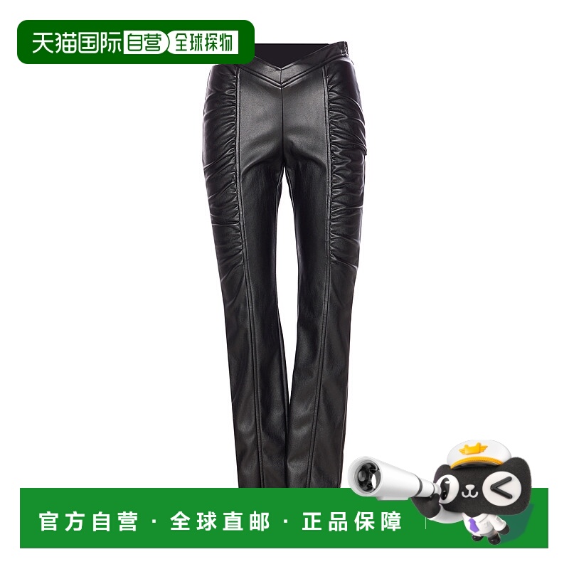 1h可退 PINKO 女士运动裤 105375A2P5Z99 AW2025 黑色 Black Pane