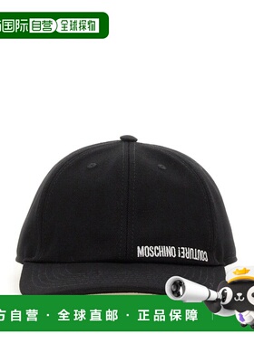 MOSCHINO 男士帽子 922382661555 AW2024 黑色 Baseball Cap