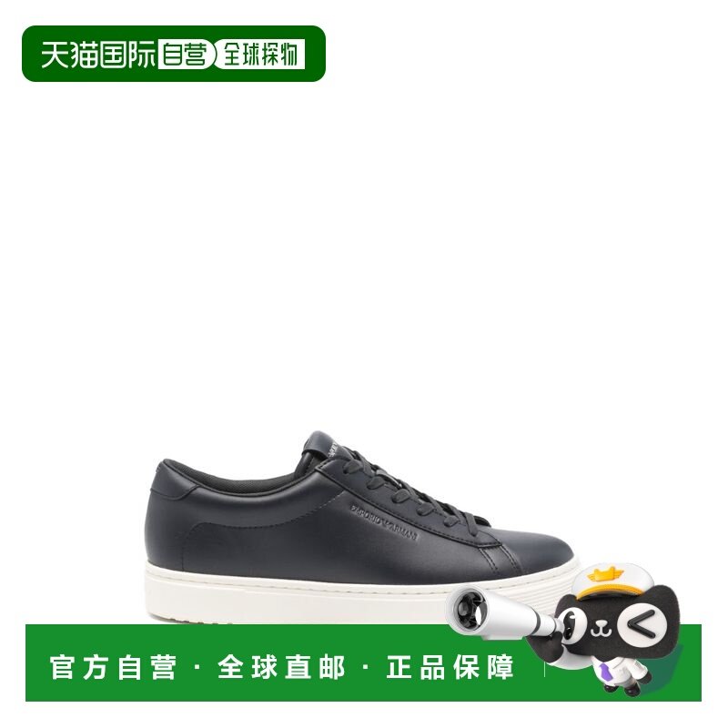 1h可退 潮奢 Emporio Armani 安普里奥 阿玛尼 男士 蓝色运动鞋 E,运动鞋new,其它运动鞋,淘宝优惠券,粉丝福利购,淘宝优惠卷