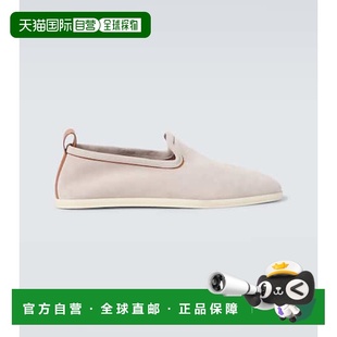 Piana 诺悠翩雅 男士 1h可退 Walk Loro Venice 绒面革乐福 潮奢