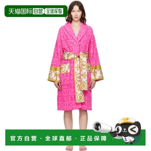 ZACJ00 versace 浴袍 Baroque ♡ 粉色 女士 范思哲 潮奢 1h可退