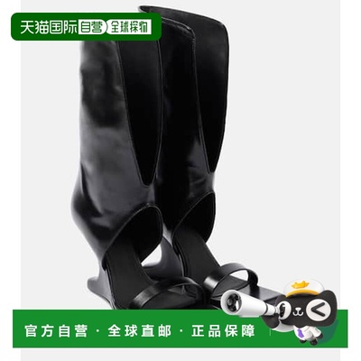 1h可退 潮奢 rick owens 瑞克 欧文斯 女士 Cantilever 80 皮质凉