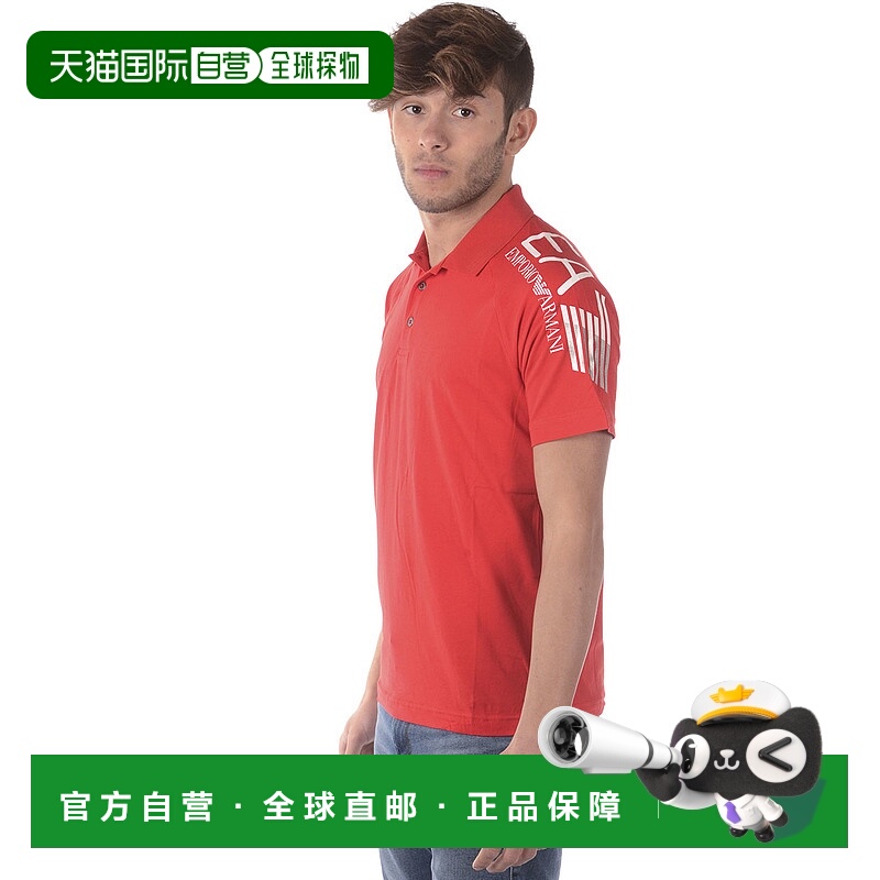 1h可退 EA7 EMPORIO ARMANI 男士T恤 3ZPF56PJ03ZRED SS2022短袖