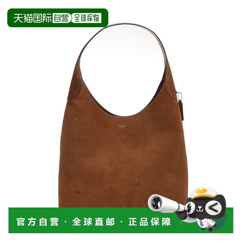 1h可退 COACH 女士斜挎包 CW636B4WBR AW2025 棕色 Brooklyn 39