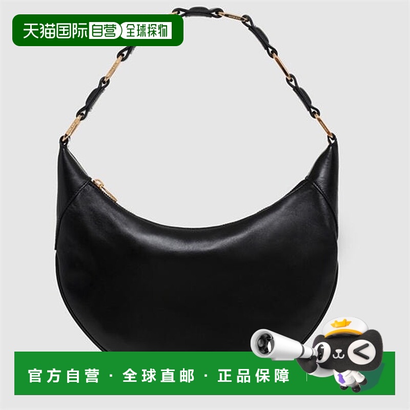 1h可退 潮奢 ANINE BING 女士 Anine 99 水饺包 black黑色 舒适时