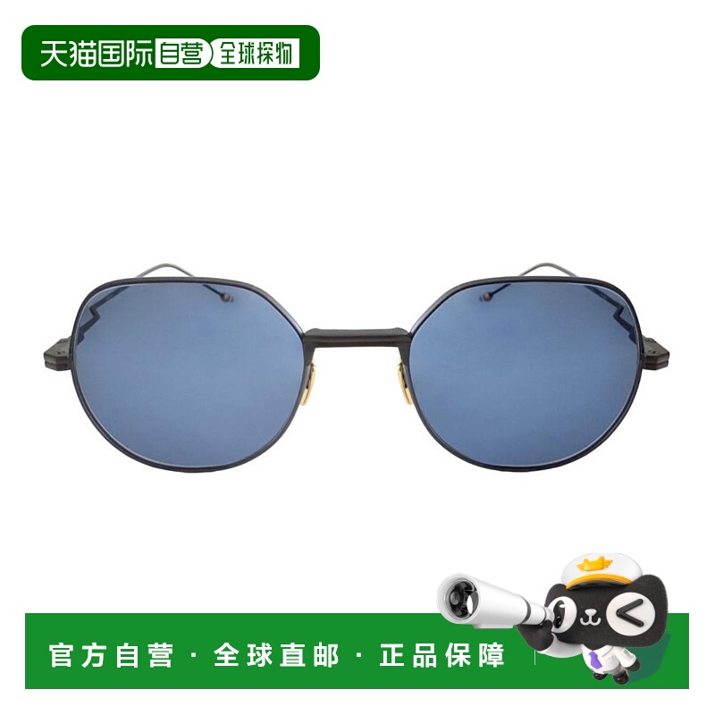 1h可退 潮奢 Thom Browne 汤姆 布朗 男士 IRON / 黑色18K金碟形