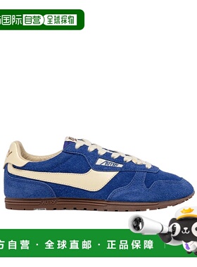 AUTRY 男士运动鞋 WSLMUB19 SS2025 蓝色 圆头运动鞋德训鞋