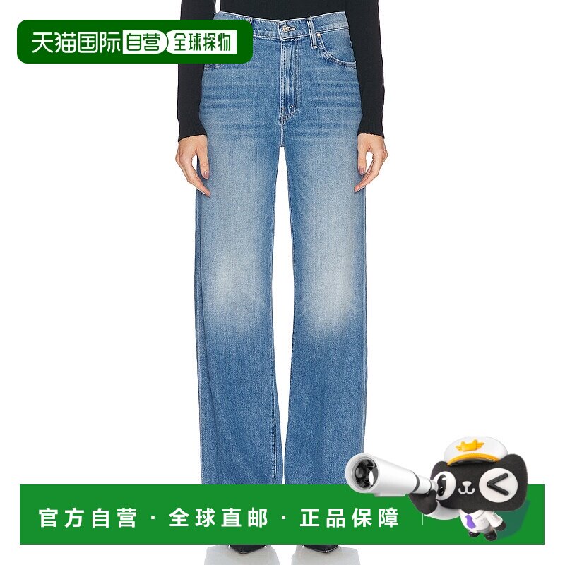 1h可退 潮奢 mother denim 女士 Dodger Sneak 阔腿牛仔裤 102781