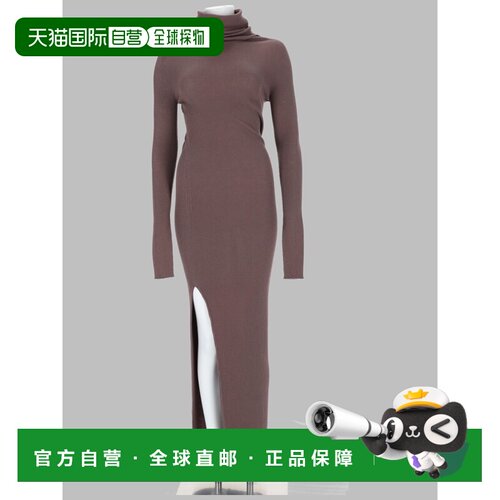 RICK OWENS 女士连衣裙 RP02F5661RIBM86 AW2026 灰色