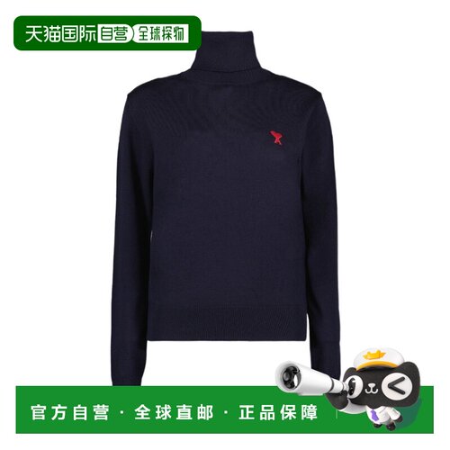 奢淘 Ami Paris 长袖毛衣 女 FKS411KN0025. 支付后1h可退