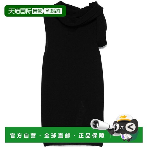 1h可退 潮奢 rick owens 瑞克 欧文斯 女士 黑色上衣 RP01E7666M0
