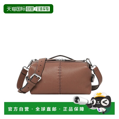 FENDI 男士斜挎包 7VA639ARLZF1SCH SS2025 棕色 Siesta小号单肩