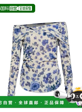 ISABEL MARANT 女士背心吊带 HT0822FAD1J11IBLUE SS2026