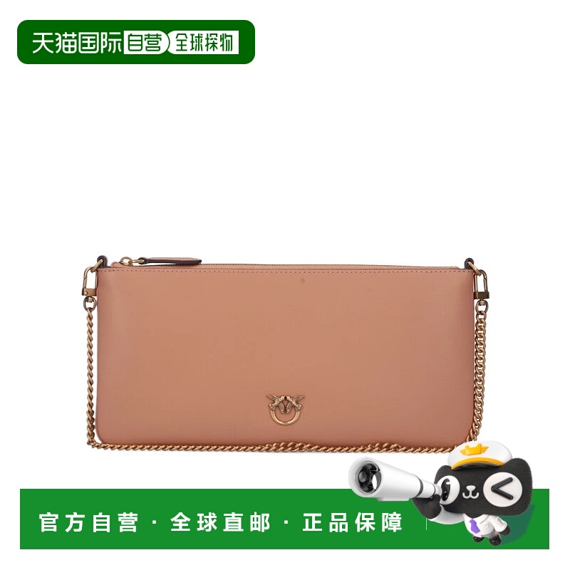1h可退 PINKO 女士斜挎包 102747A0F1C79Q AW2025 粉红色 链条单