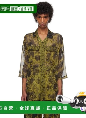 1h可退 潮奢 rick owens 瑞克 欧文斯 男士 黄色 & 黑色 Hollywoo