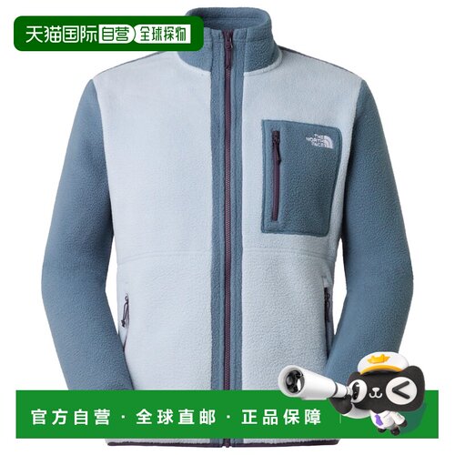THE NORTH FACE 男士抓绒衣 0055405FROSTGREYGRANITEGREY北面