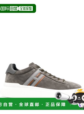 HOGAN 男士运动鞋 HXM5800DV422X5849G AW2023 灰色男鞋休闲鞋