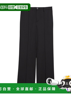 HELMUT LANG 男士休闲裤 SS2025 O09HM205001 黑色直筒裤