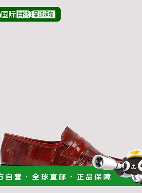 THE ROW 女士芭蕾乐福鞋 F1280E17RUG AW2025 红色 Eel leather l