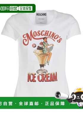 1h可退 MOSCHINO 女士T恤 A070905411001 SS2025 花色 Fantasia b