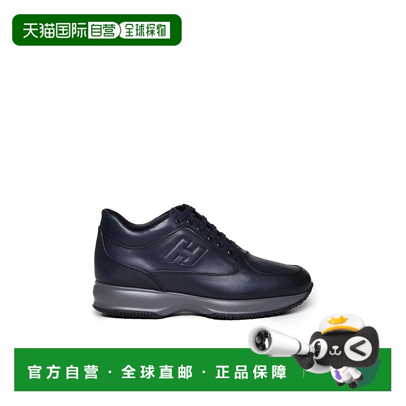 1h可退 HOGAN 男士运动鞋 HXM00N090427X7BLU SS2025 蓝色 HOGAN