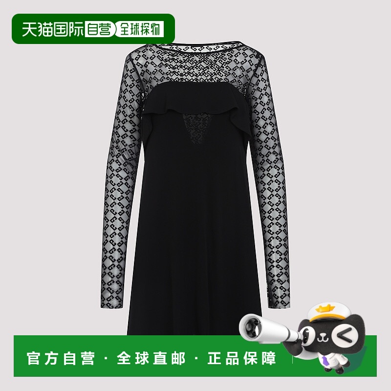 1h可退 GIVENCHY 女士连衣裙 BW22AC20H0008 SS2025 黑色 DRESS