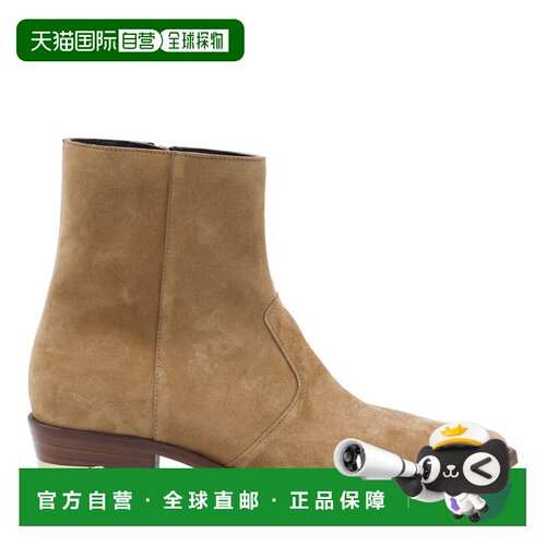 AMIRI 男士 浅褐色皮质靴子 AM426BO0080