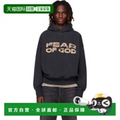FG25FW12 fear 潮奢 1h可退 男士 essentials god 连帽衫 黑色