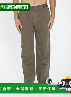 CELINE 男士牛仔裤 2N01C383U07IN AW2025 绿色 腰带环牛仔裤