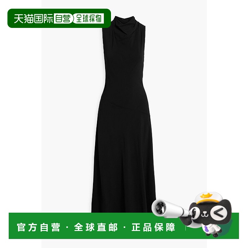 1h可退 潮奢 ULLA JOHNSON 女士 Kalena 印花绉纱中长连衣裙 PF24