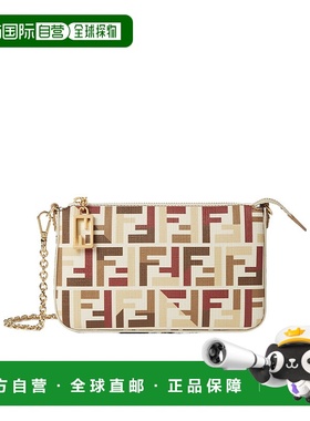 FENDI 女士单肩包 8BS073AV1YF1TVK AW2025 花色 Baguette 手拿包