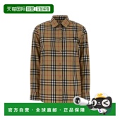 Burberry Front 巴宝莉 Emma 潮奢 女士 EKD 浅褐色刺绣全幅