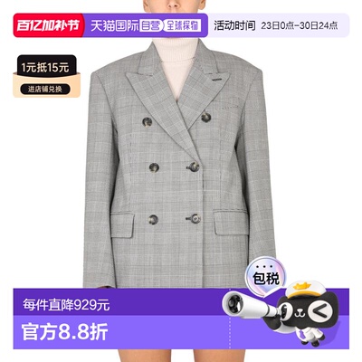 MAX MARA 女士外套 PARCO373001 CO 黑色 DOUBLE-BREASTED JACKET