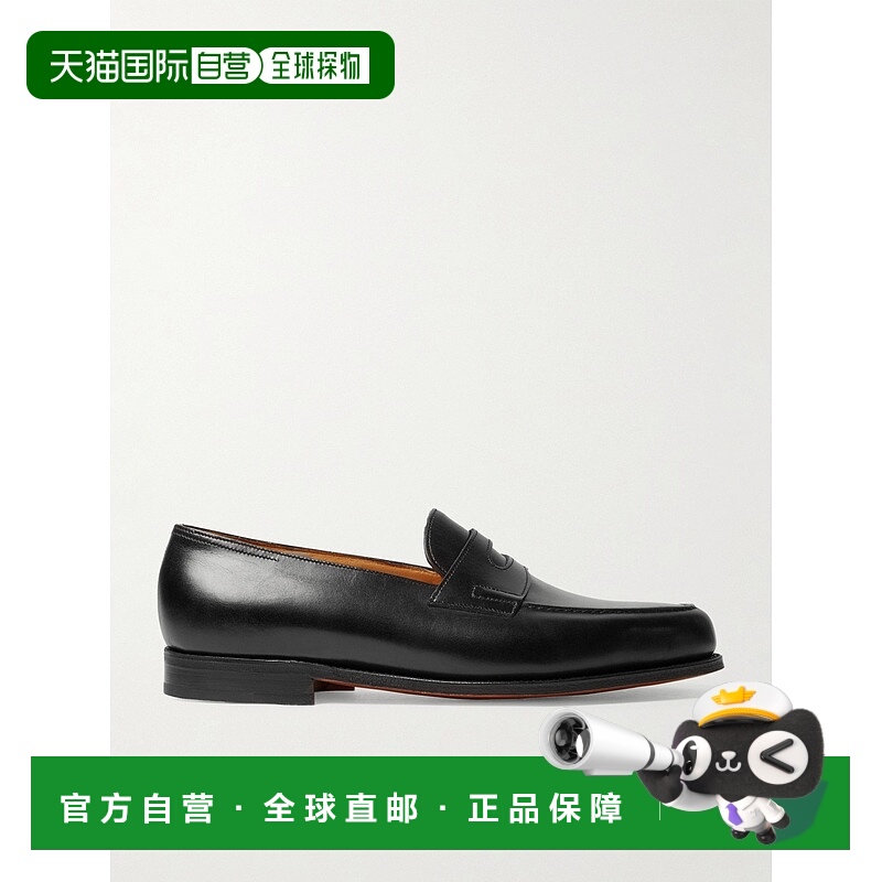 1h可退 潮奢 John Lobb 男士 Lopez 皮质乐福鞋 309031L1R一脚蹬