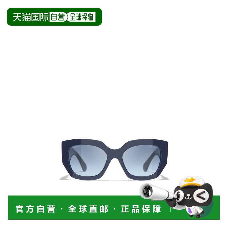 CHANEL 女士眼镜 CH55451462S2 CO 香奈儿 蓝色全框太阳镜