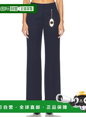 1h可退 潮奢 AREA 女士 Plate 链条直筒裤子 FW24AWPA0038FA01