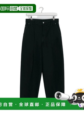 LEMAIRE 男士休闲裤 PA1261LD1055BK999 牛仔裤黑色直筒裤 AW2025