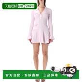 珍珠色针织迷你连衣裙 1h可退 RS26163S Portrait 女士 潮奢 Self