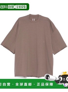 RICK OWENS 男士T恤 RU01E5283BA34 SS2025 绿色