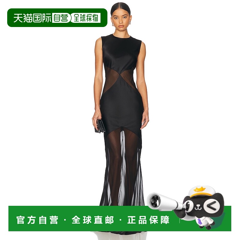 1h可退 潮奢 Alejandra Alonso Rojas 女士 抽象透视礼服 D799EHC