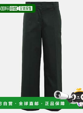 1h可退 潮奢 'S Max Mara 女士 棉质直筒长裤 001380直筒裤女裤