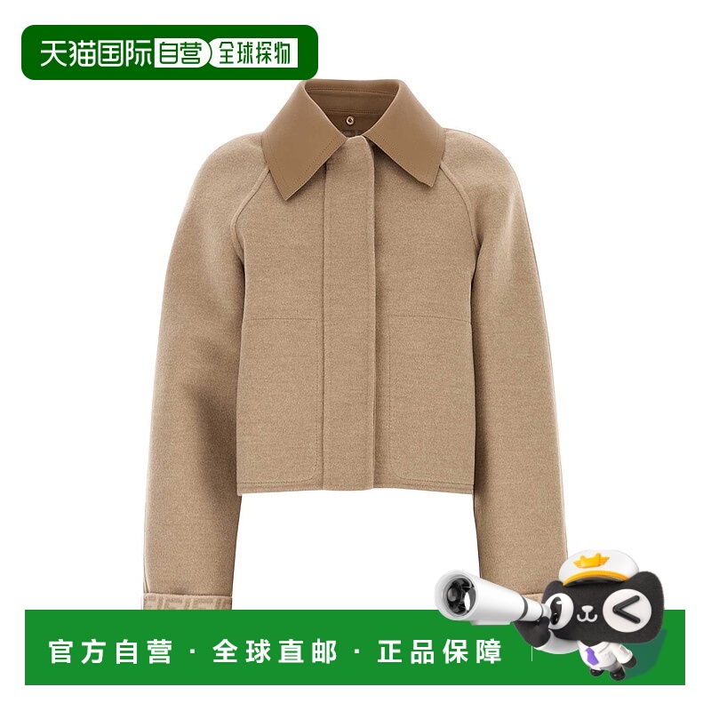 FENDI 女士西服 FJ7558A5HDF1PNO CO 花色 Beige wool blend reve