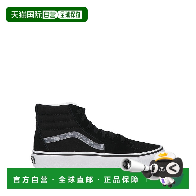 1h可退 潮奢 Vans 范斯 女童 运动鞋童鞋 black黑色 舒适时尚