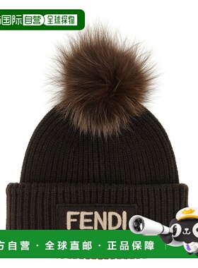 1h可退 FENDI 女士帽子 FXQ848AYKOF1U6N AW2025 灰色