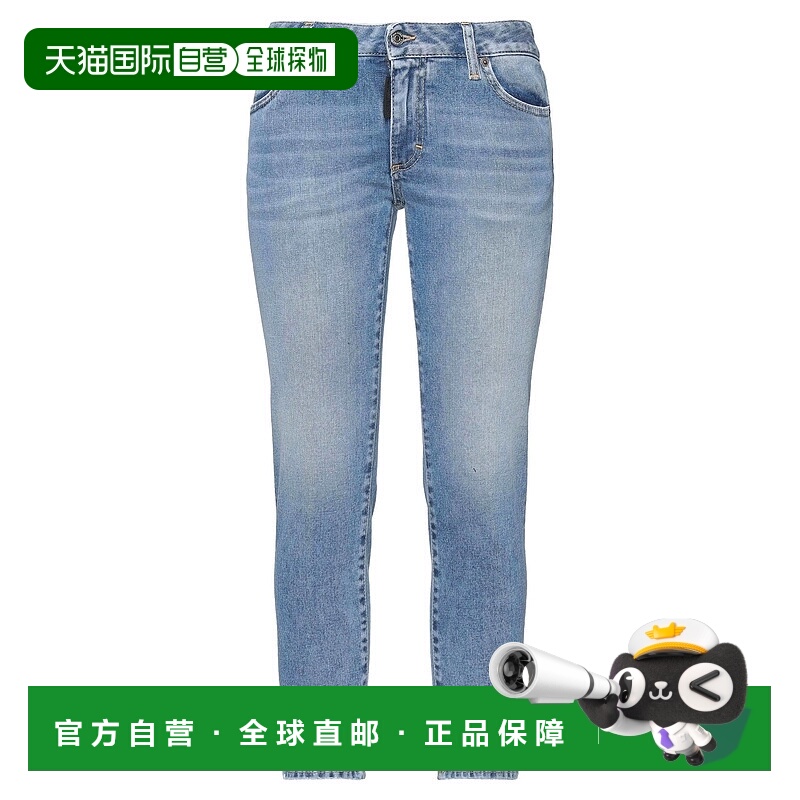 1h可退 潮奢 Dsquared2 二次方 女士 牛仔长裤 blue蓝色 舒适时尚