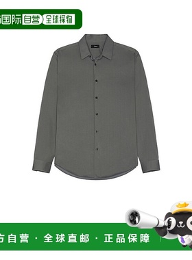 1h可退 潮奢 THEORY 希尔瑞 男士 Sylvain 长袖衬衫 J0794505