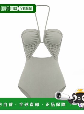 RICK OWENS 女士泳装 RP01F6087NS74 SS2026 灰色 PRONG BATHER