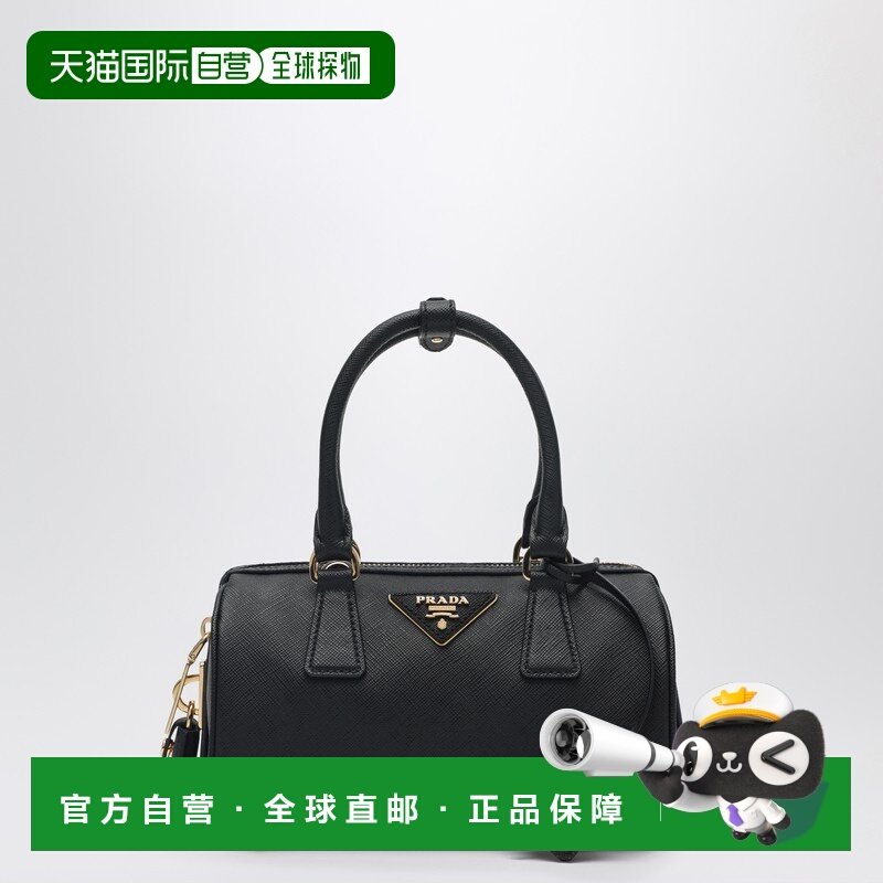 1h可退 潮奢 Prada 普拉达 女士 小号黑色小牛皮手提包 1BB846EOM,箱包皮具/热销女包/男包,通用款女包,淘宝优惠券,粉丝福利购,淘宝优惠卷