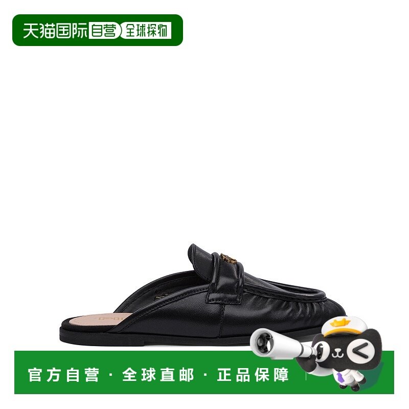 PINKO 女士拖鞋 SD0351P003Z99 SS2025 黑色 Naty 03 Sabots